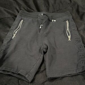 Balmain Black Athletic Men's Shorts
